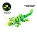 3D printed articulated Jackson chameleon lizard toy figure in dreamy green color variant - Mini / Dream Green