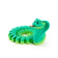 Juguete de serpiente cobra articulado impreso en 3D con degradado verde - 34cm crazy cobra (summer)