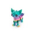 Vista detallada de una figura de perro chihuahua diablo impresa en 3D con arco iris - Arcoíris nº 1