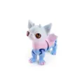 Figura de perro Chihuahua demonio impresa en 3D con un degradado artístico rosa y azul - Marea