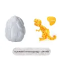 Σετ 3D εκτύπωσης αυγό δράκου 10cm μάρμαρο και σκελετός T-Rex 12cm σε χρυσό μετάξι - Σετ Αυγού Τυραννόσαυρου Ρεξ / Μεταξένιο Χρυσό