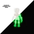 3D printed Halloween skeleton toy with colorless luminous light green glow effect - Translucent Luminous Green