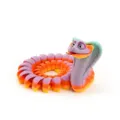 Modelo de serpiente cobra arcoíris articulado impreso en 3D para decoración de escritorio - Arcoíris No. 4 / 34cm