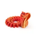 Figura de serpiente cobra articulada impresa en 3D en degradado rojo láser brillante - 34cm / Rojo Láser