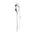 Cuchara de sopa redonda de acero inoxidable 17cm - Tamaño 3