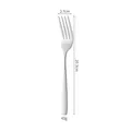Forchetta da tavola in acciaio inossidabile lunghezza 20,3 cm - Forchetta da Tavola