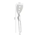 Spatola da campeggio pieghevole in acciaio inox 304, lunghezza 20cm, peso leggero 40g - Pala da Torta