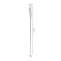 19cm long handle 304 stainless steel coffee stirring stick spoon for beverages - Matte Stirring Spoon / 19cm / Silver
