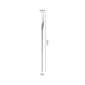 16cm long 304 stainless steel fruit fork with 20g weight and 0.8cm width measurements - Matte Fruit Fork / 16cm / Silver