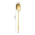 Creative 304 stainless steel hanging coffee spoon in an elegant gold brushed finish - Big Spoon / Gold