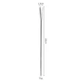 Stainless steel long handle coffee stirring rod, 22cm length, 31g weight for cafe - Bright Stirring Spoon / 22cm / Silver