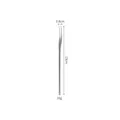 13cm 304 stainless steel two-pronged fruit fork with 0.8cm width and 16g weight - Bright Fruit Fork / 13cm / Silver