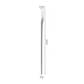 Durable 19cm long 304 stainless steel fruit fork and stirrer with a 25g weight - Bright Fruit Fork / 19cm / Silver