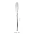 Cuchillo profesional de acero inoxidable de 207 mm para untar mantequilla, peso de 69 g - Cuchillo de Mantequilla 430