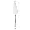 Servidor de pasteles duradero de acero inoxidable de 22,5 cm con borde dentado, 52 g - Pala para pasteles