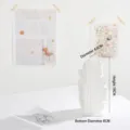 Minimalist white ceramic leaf-shaped flower vase for elegant home decor and dried flowers - Leaf Style (Small) / White