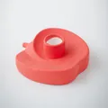 Bougeoir de style nordique minimaliste en céramique rouge en forme de pomme pour déco - Forme de Pomme (Rouge Chinois)
