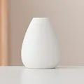 Minimalistische witte gespikkelde keramische vaas in Wabi-sabi-stijl voor droogbloemen - Crèmewit Gespikkelde Stijl 3