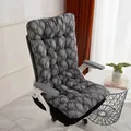 Thick integrated one-piece chair cushion with white tree patterns on an office chair - [Integrated Pad] 44*93cm / Dark Fortune Tree Pattern