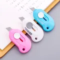 Mini taglierino portatile colorato e coltello multiuso per scuola e ufficio - Colore Casuale (6964)