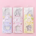 Ensemble de 4 règles scolaires mignonnes avec motifs de dessins animés pour enfants - Série Animaux / 20cm