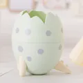 Porte-stylo mignon en forme d'œuf de dinosaure vert - Style Œuf de Dinosaure / Vert