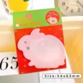 Notes autocollantes roses en forme de lapin, 30 feuilles pour scrapbooking et déco - Paquet de 20 / Style Lapin de Jade