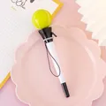 Creative tennis ball stress relief ballpoint pen with slow rebound PU foam topper - Tennis Ball Shape