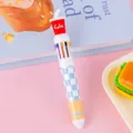 Simpatica penna a 10 colori con design creativo a forma di cola - Cola / 50 Pezzi/Confezione