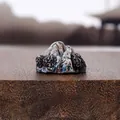 Zen-Stil Miniatur-Schneeberg-Figur für Bonsai-Landschaftsbau und Teetisch-Dekoration - Stil P