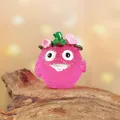 Petite figurine d'elfe en résine lumineuse rose mignonne pour décor de micro paysage - Grande Taille (Sans Pieu) / Grand Esprit Solide Rose Rouge
