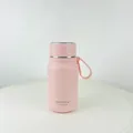 Rosafarbene 316 Edelstahl Isolierflasche mit tragbarem Griff - 650ml / Rosa