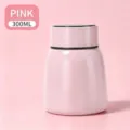 Compact 300ml pink vacuum insulated stainless steel food jar for bird's nest soups - 300ml / Peach