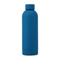 Blue matte 304 stainless steel insulated sports water bottle for outdoor and car use - 350ml / Lake Blue