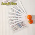 Small size thickened food-grade slider storage bag with cute cartoon duck pattern - S