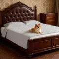 Alfombrilla impermeable acolchada gris duradera para protección de cama y perros - 75x127cm / Gris claro