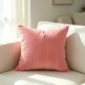 Roze corduroy kussenhoes voor bankdecoratie in Scandinavische stijl - 50*30cm (Enkele Hoes Zonder Vulling) / Roze