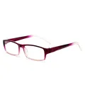 Gafas de lectura elegantes de resina degradada violeta con protección de luz azul. - +350 / Púrpura