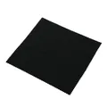 High-quality black microfiber cleaning cloth for eyewear lenses and delicate screens - Plain Lens Cloth / Black