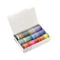 Set di 60 rotoli di nastro washi arcobaleno in una scatola decorativa bianca per il DIY - Set da 60 Colori / 60 Rotoli