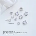 Minimalist 4mm cubic zirconia spacer bead in 14K gold plating for DIY jewelry making - 1-Stone Spacer (Z590-1b) / 4mm / Silver 1-Zirconia 4mm (Z590-1b)