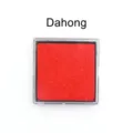 Almohadilla de tinta lavable rojo intenso para la pintura de dedos y manualidades - Rojo