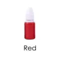 Red refill ink bottle for privacy roller stamp and sensitive information protection - Refill Ink / Approx. 10ml / Red Ink