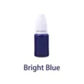 Bright blue color refill ink bottle for confidential identity privacy roller stamp - Refill Ink / Approx. 10ml / Bright Blue Ink