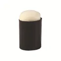 Single black finger sponge dauber blending tool for DIY scrapbooking and ink painting - 1 Piece / Black
