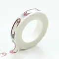 Nastro washi sottile bianco con motivo a spilla da balia per decorazione diario e hobby - N. 18 Graffette