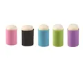 Set of 5 colorful finger sponge daubers for ink painting, blending and DIY crafts - 5 Pieces / Multicolor