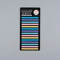 300 feuilles d'onglets d'index adhésifs en PET transparent pour une prise de notes efficace - Ciel Étoilé Romantique / 300 Pièces/Paquet