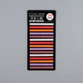 300 feuilles d'onglets d'index en PET semi-transparents de couleurs variees pour pages - Brume de Nuage Pourpre / 300 Pièces/Paquet