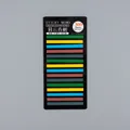 300 feuilles d'onglets adhésifs en PET colorés et translucides pour le marquage - Arbre de Printemps / 300 Pièces/Paquet